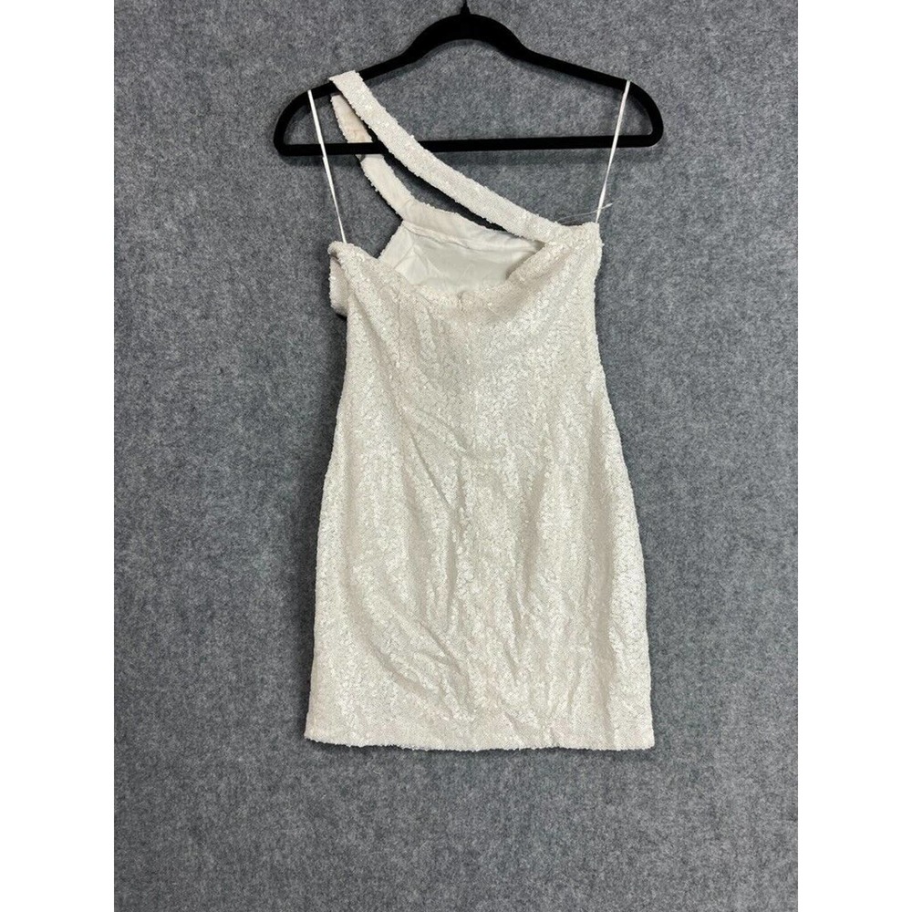 Revolve Superdown Dress Women Small White Sequin Embellished cicely mini dress - Picture 7 of 12
